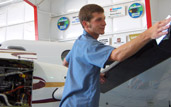 beechcraft bonanza, baron, king air, aircraft cleaning, detailing, polishing, waxing in northern california, sacramento